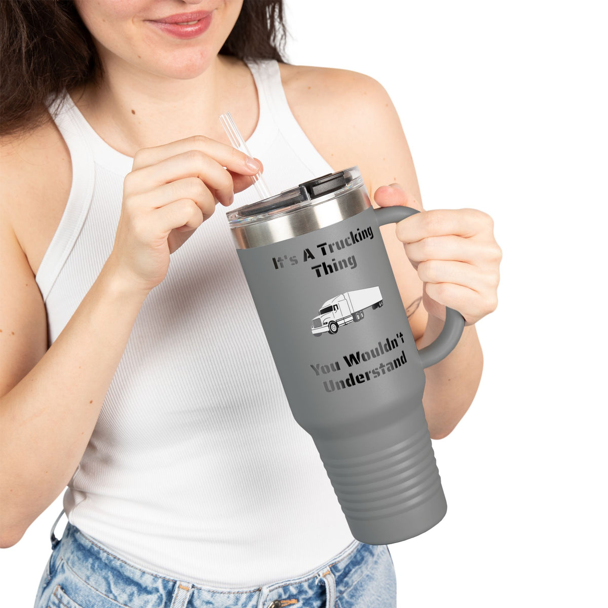 Trucking Thing Insulated Travel Mug