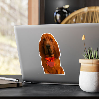 Cupid's Companion Bloodhound Vinyl Decal