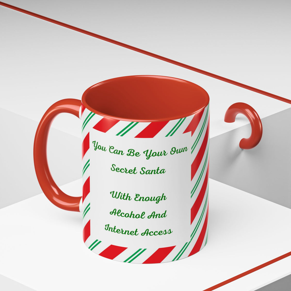 Your Own Secret Santa 2-Tone Coffee Mug