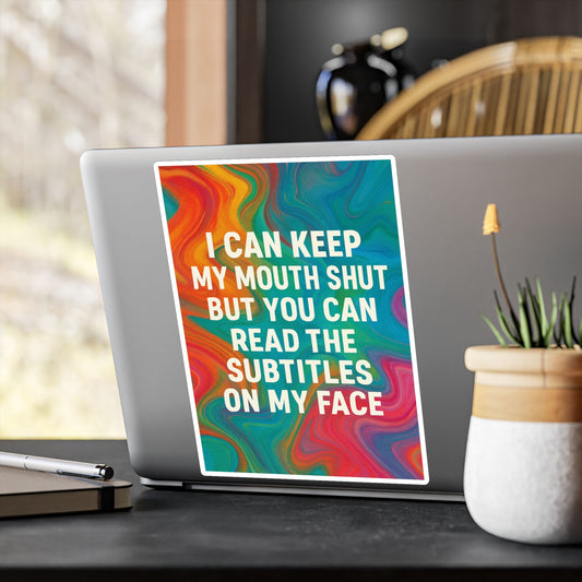 Subtitles Vinyl Decal