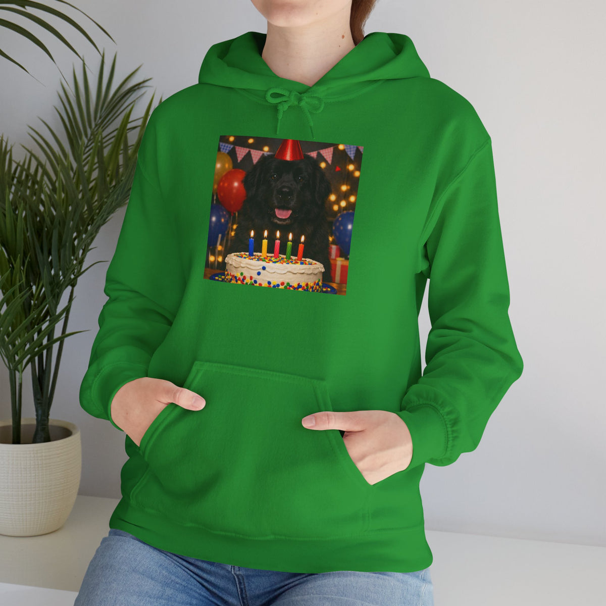 Birthday Buddy Newfie Unisex Hoodie