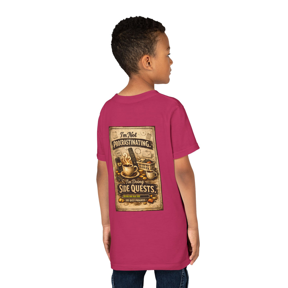 Procrastinating Youth Unisex Short Sleeve Crewneck Tee