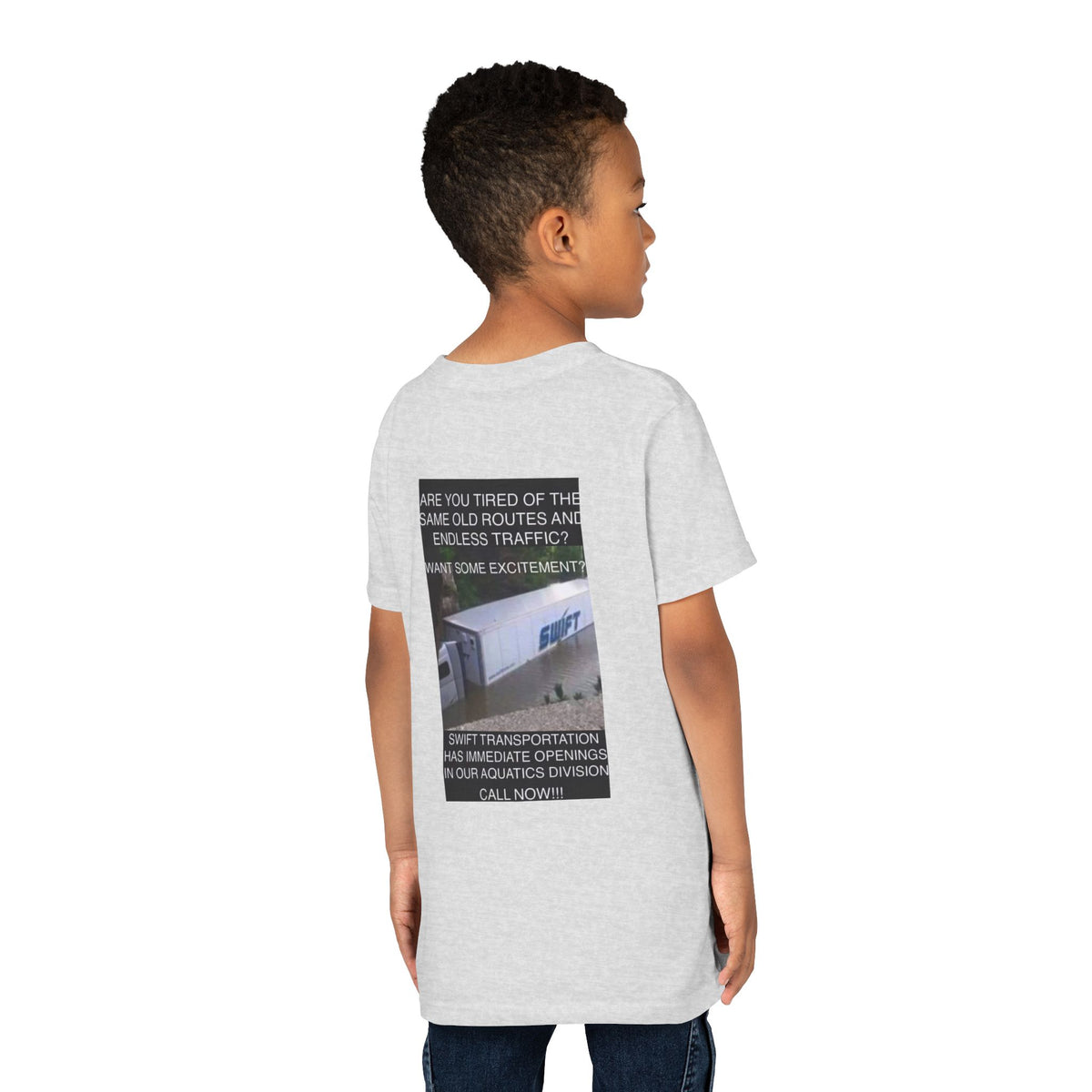 Swift Aquatics Youth Unisex Short Sleeve Crewneck Tee