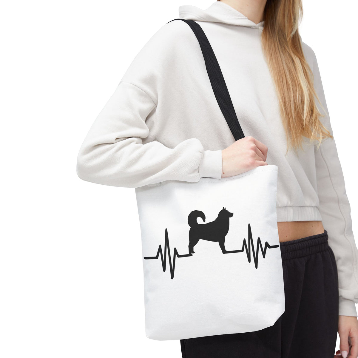 My Heart Beats For Malamutes Tote Bag