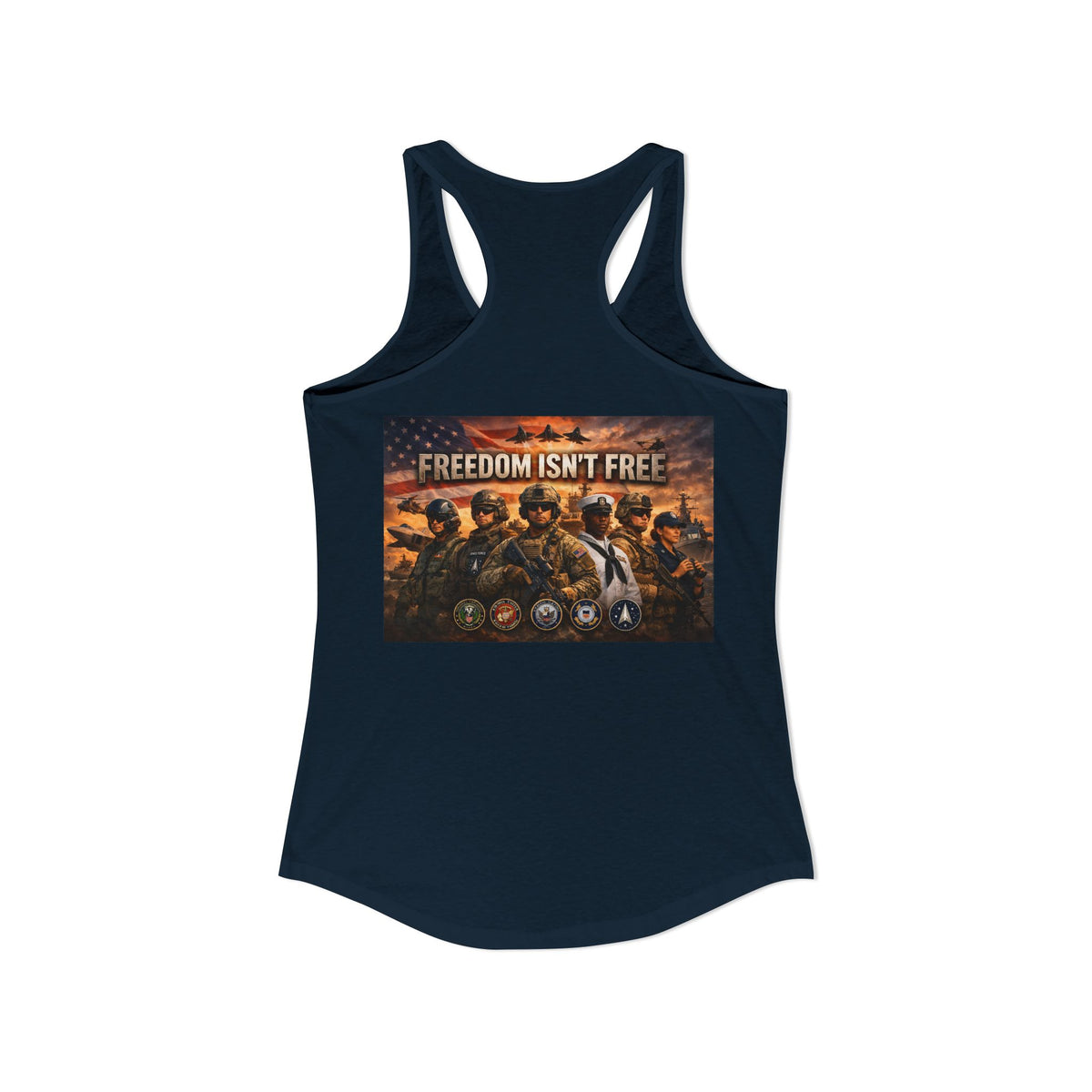 Freedom Isn't Free Women's Racerback Tank