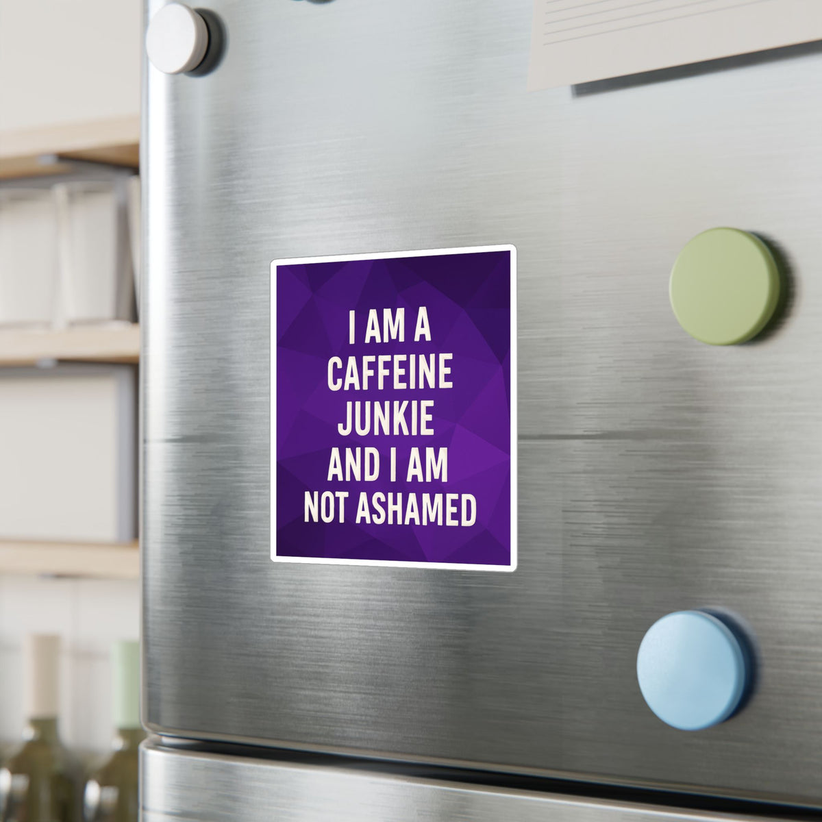 Caffeine Junkie Vinyl Decal