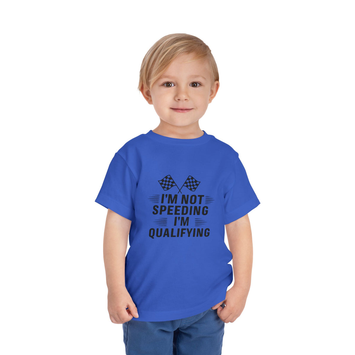I'm Qualifying Toddler Unisex Short Sleeve Crewneck Tee