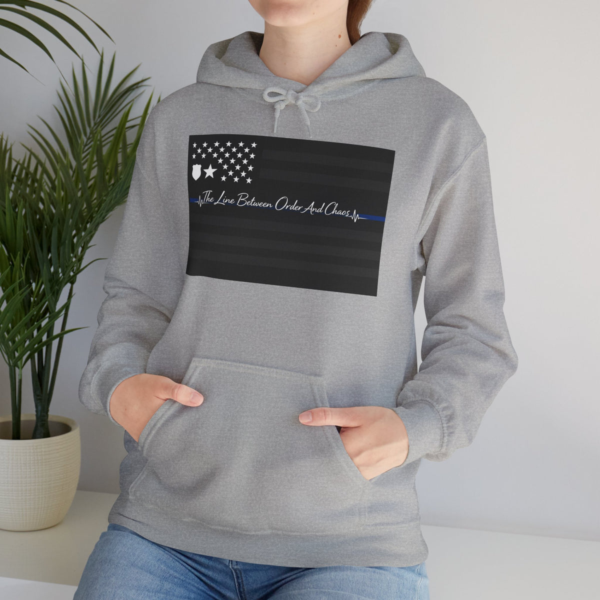 Thin Blue Line Unisex Hoodie