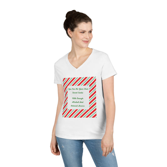 Your Own Secret Santa Women's V-Neck Tee
