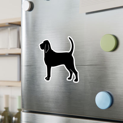 Bloodhound Silhouette Vinyl Decal