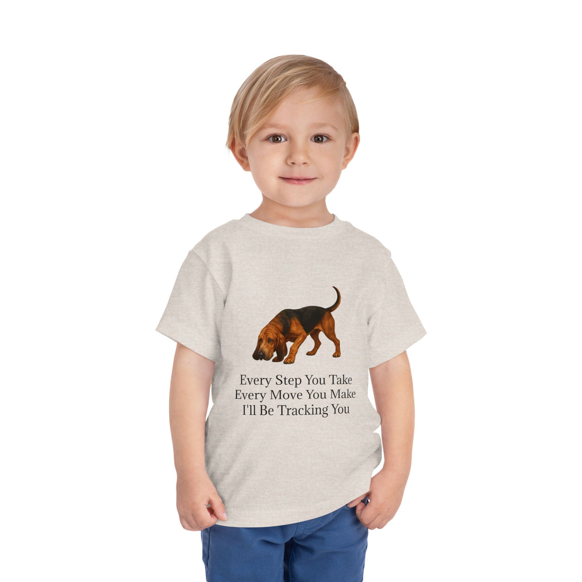 Tracking You Toddler Unisex Short Sleeve Crewneck Tee