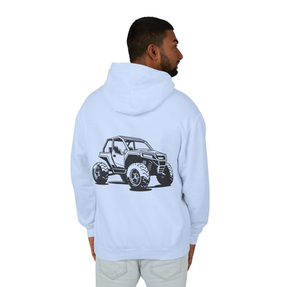 Off The Beaten Path Side By Side Unisex Lightweight Hoodie