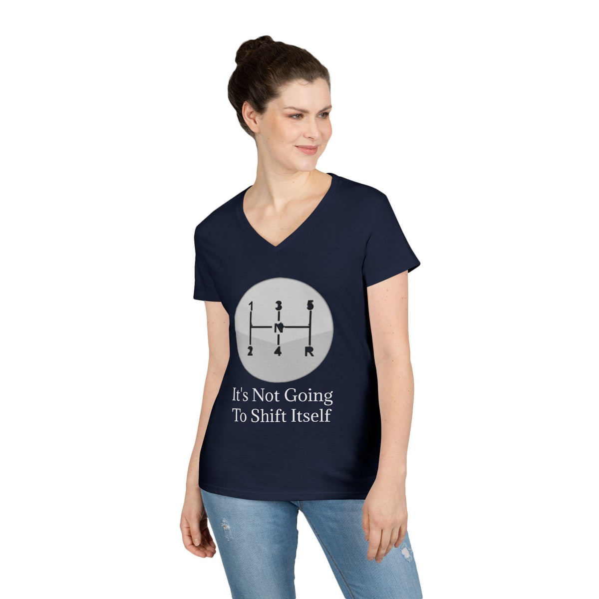 Shift Itself Women's V-Neck Tee