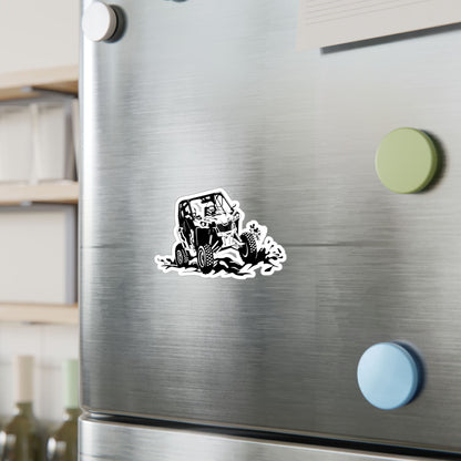 Slingin' Mud Side By Side Vinyl Decal