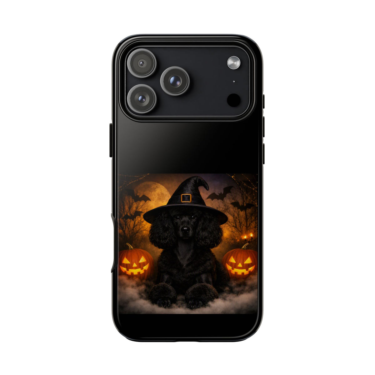 Witch Hat Pack Poodle iPhone Case