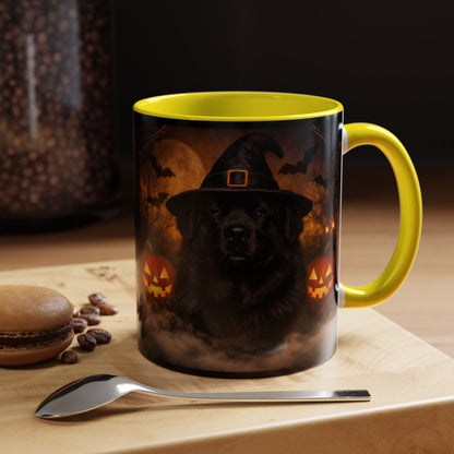 Witch Hat Pack Newfie 2-Tone Coffee Mug