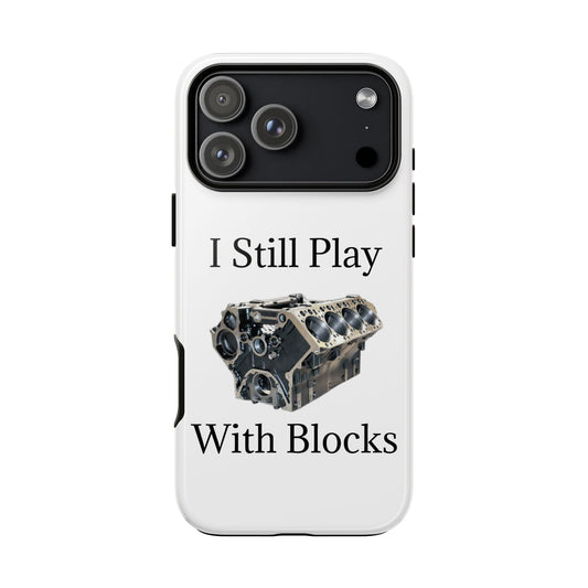 Play With Blocks iPhone Case