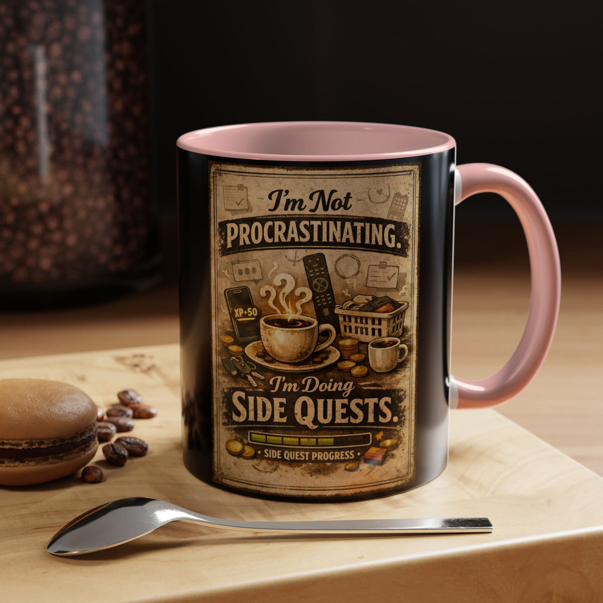 Procrastinating 2-Tone Coffee Mug