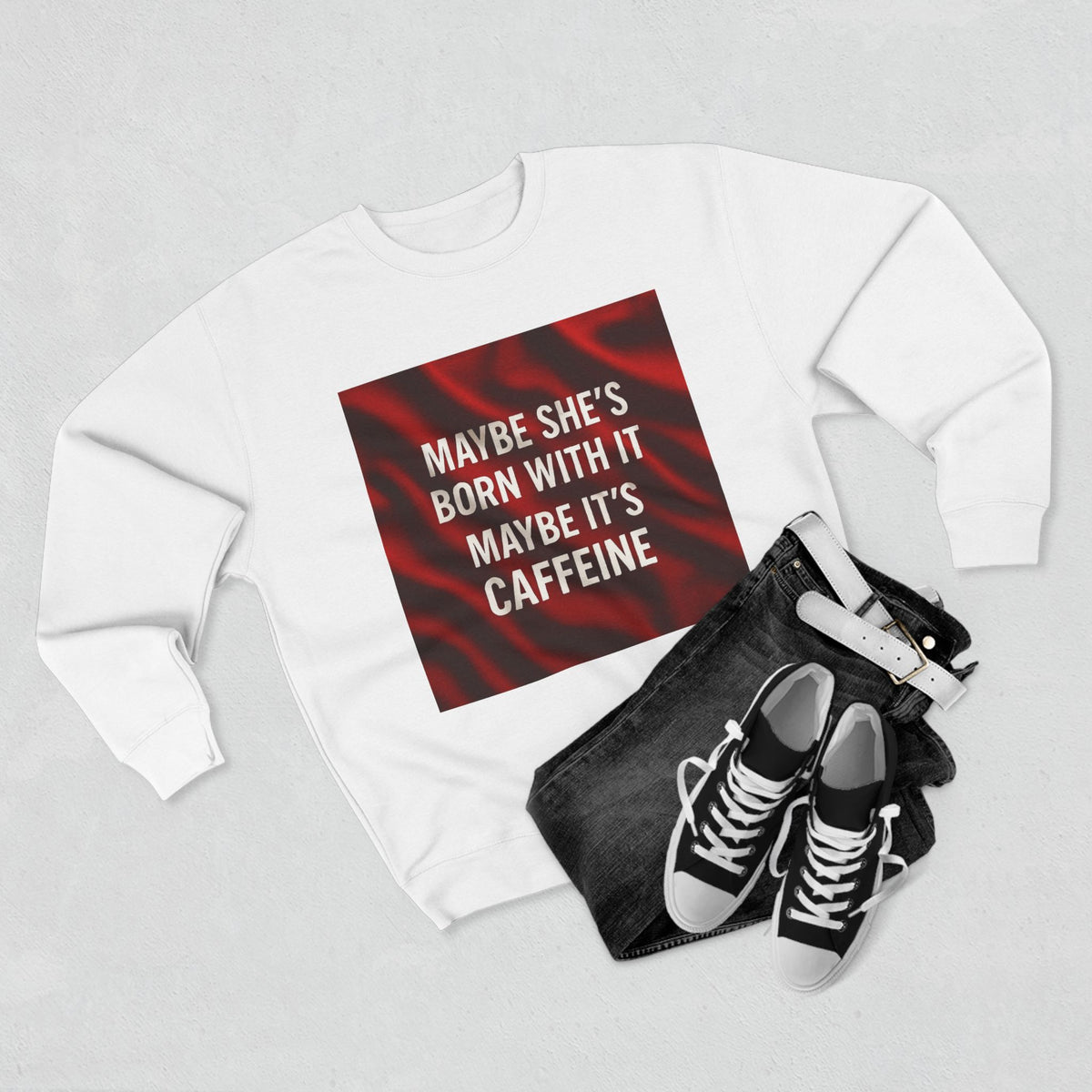 Born With It Unisex Crewneck Sweatshirt