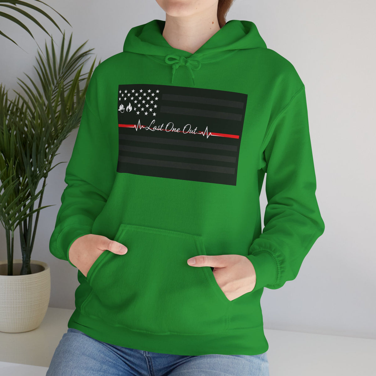 Thin Red Line Unisex Hoodie