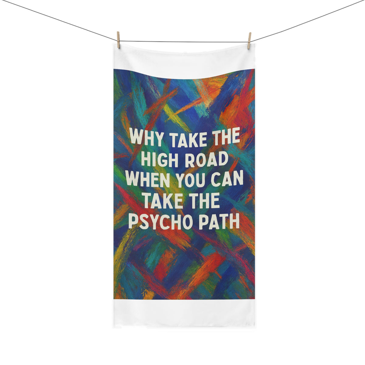 Psycho Path Mink-Cotton  Beach Towel
