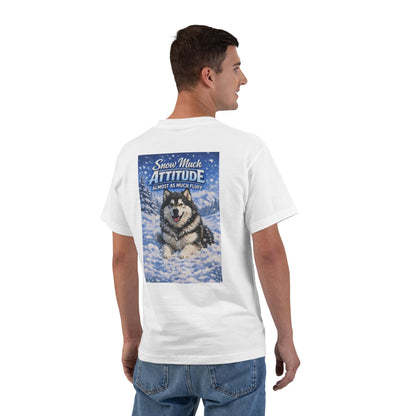 Snow Much Attitude Men's Short-Sleeve Crewneck Tee