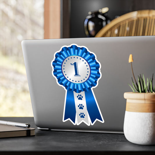 Show Ribbon Vinyl Decal