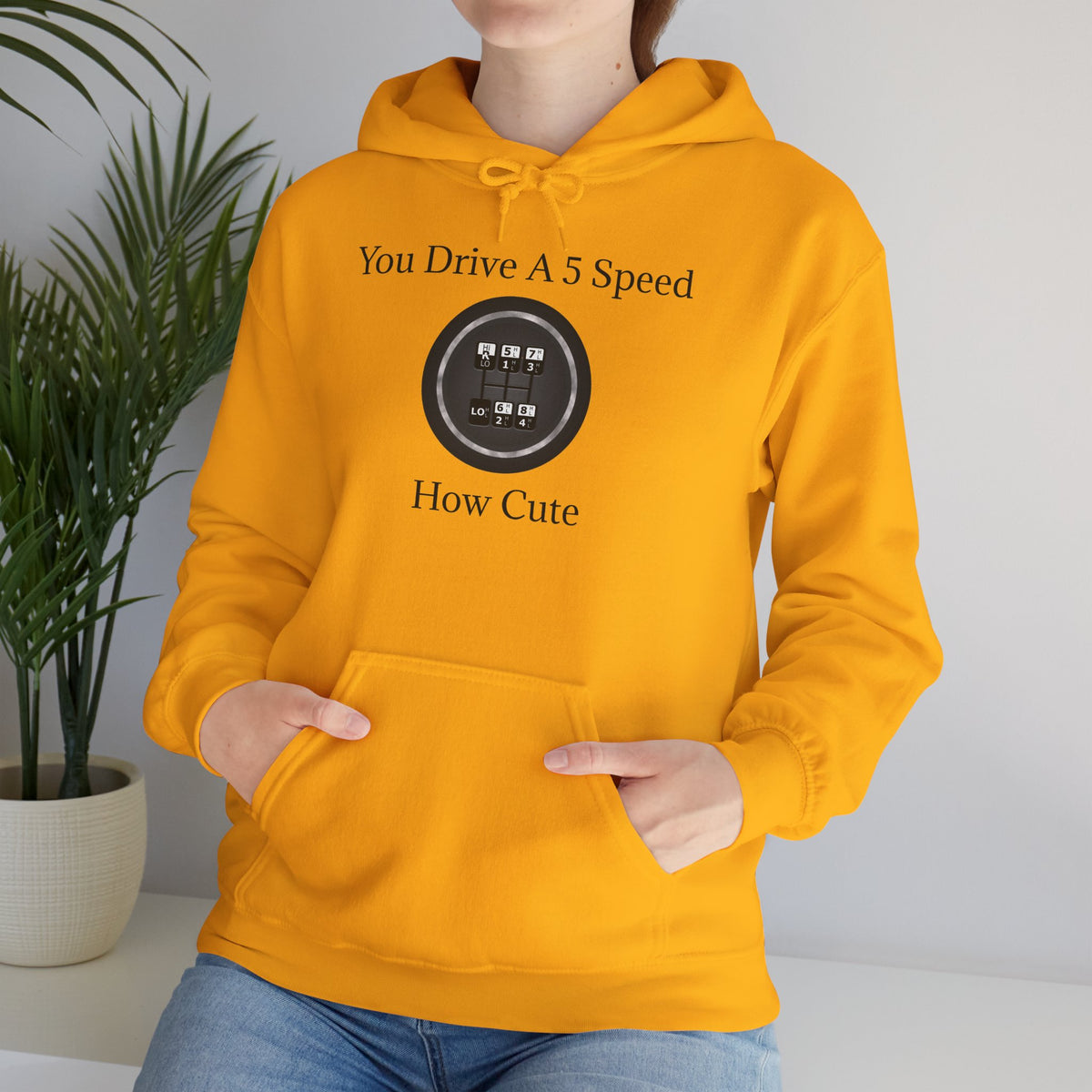 5 Speed How Cute Unisex Hoodie