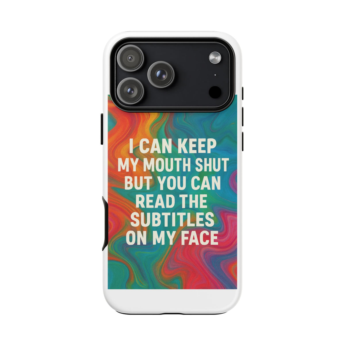 Subtitles iPhone Case