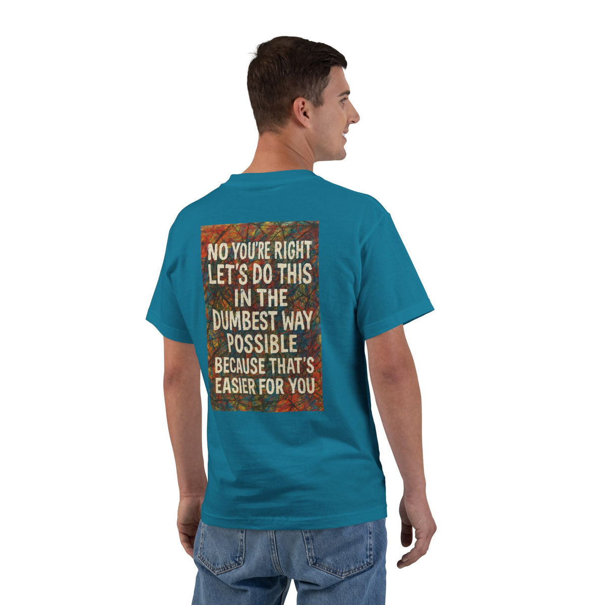 Easier For You Men's Short-Sleeve Crewneck Tee