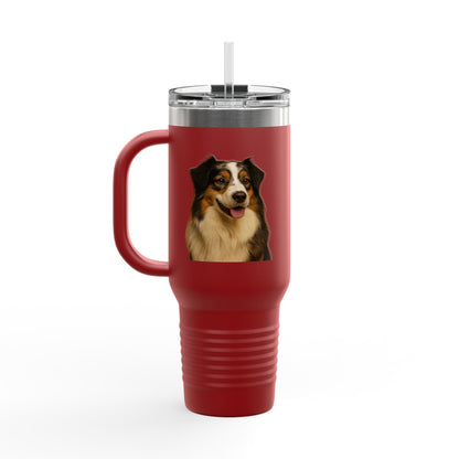 Aussie Head  Insulated Travel Mug
