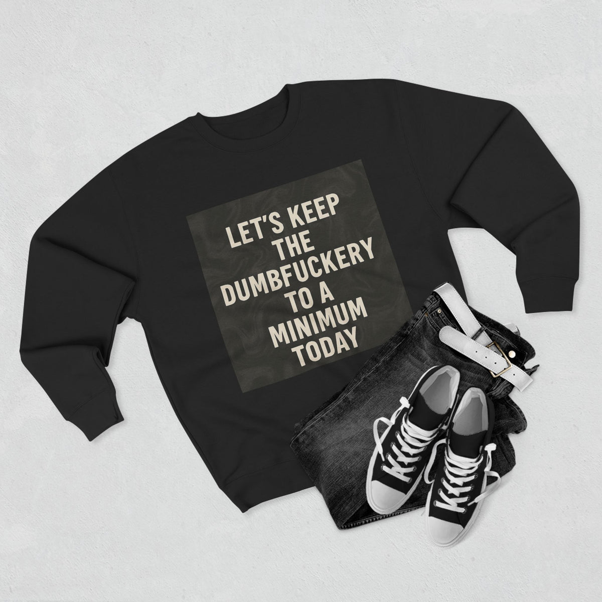 Dumbfuckery Unisex Crewneck Sweatshirt