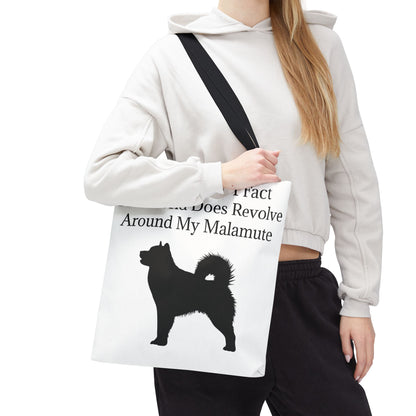Matter Of Fact Malamute Tote Bag