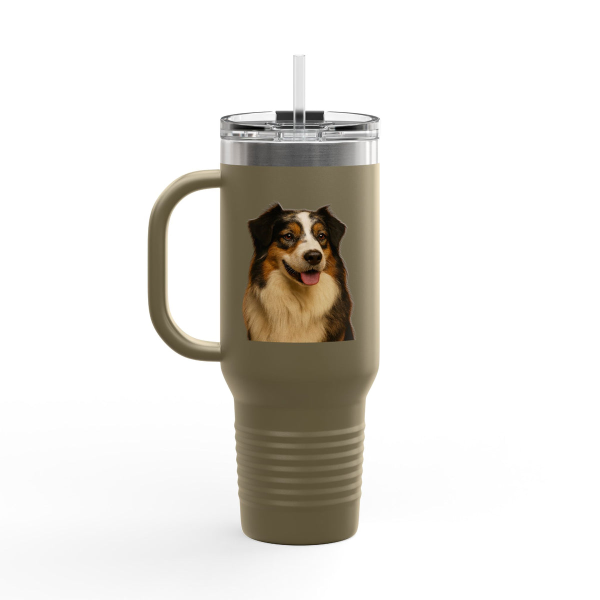 Aussie Head  Insulated Travel Mug