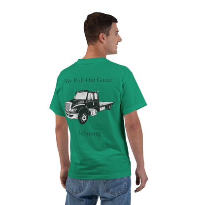 Pull Out Flatbed Men's Short-Sleeve Crewneck Tee