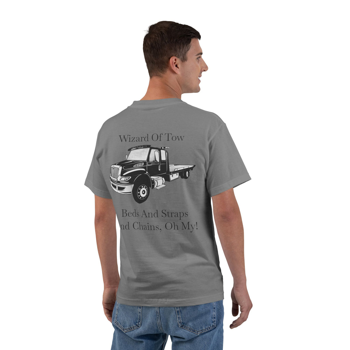 Wizard Of Tow Men's Short-Sleeve Crewneck Tee