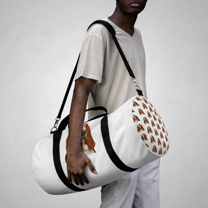 Basset Head Duffel Bag