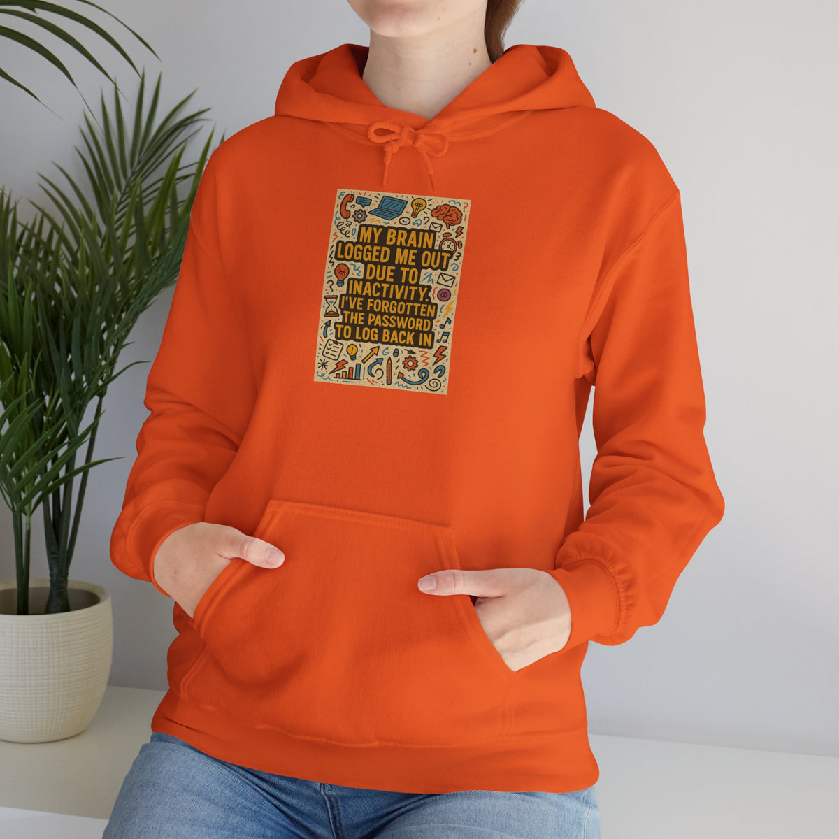 Logged Out Unisex Hoodie