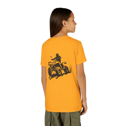 Slingin' Mud Quad Youth Unisex Short Sleeve Crewneck Tee