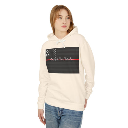 Thin Red Line Unisex Lightweight Hoodie