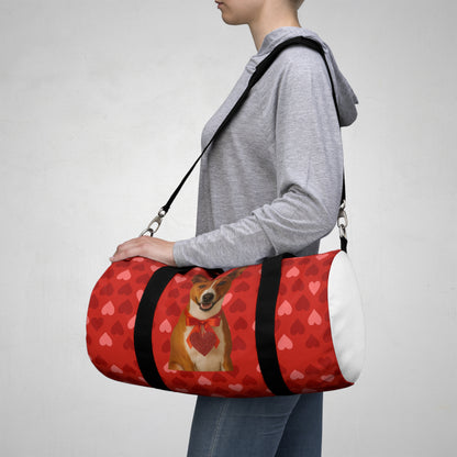 Cupid's Companion Basenji Duffel Bag
