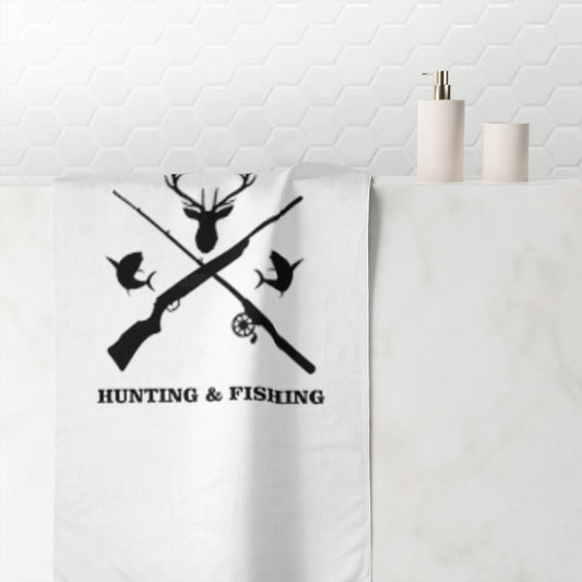 Hunting/Fishing Mink-Cotton  Beach Towel