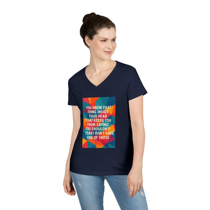 No Filter Women's V-Neck Tee