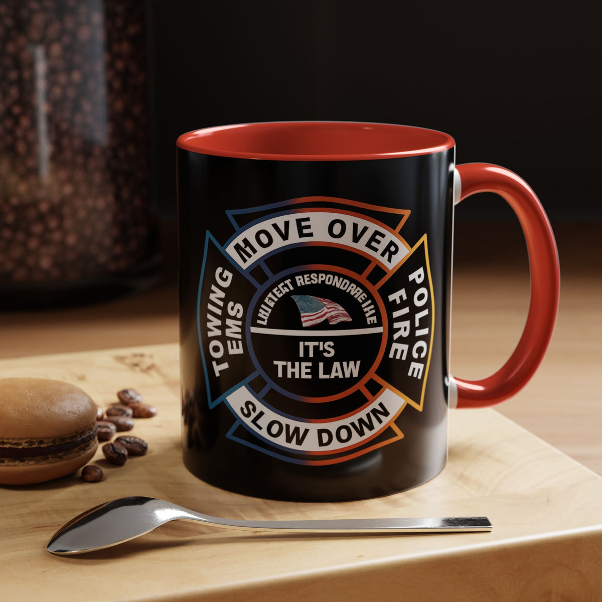Let First Responders Live 2-Tone Coffee Mug