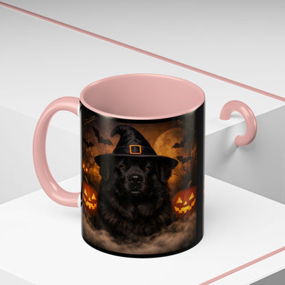 Witch Hat Pack Newfie 2-Tone Coffee Mug