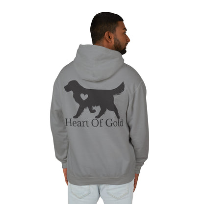 Heart Of Gold Unisex Lightweight Hoodie
