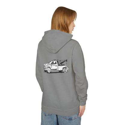 Wheel Lift Tow Truck Unisex Lightweight Hoodie