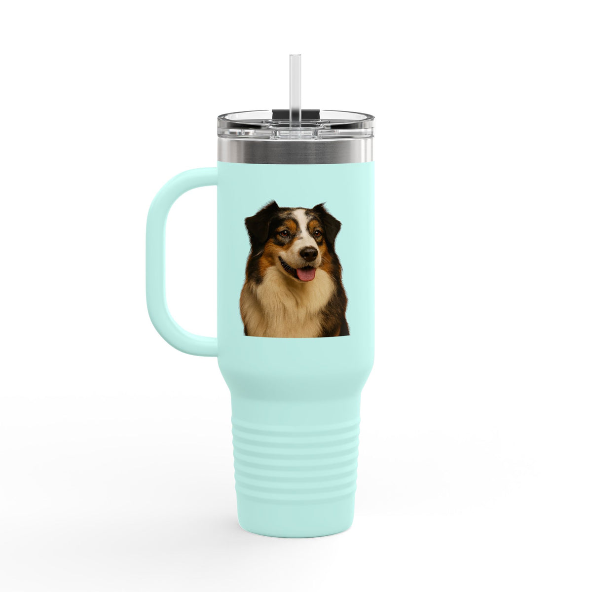 Aussie Head  Insulated Travel Mug