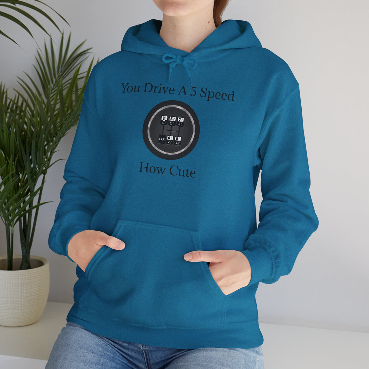 5 Speed How Cute Unisex Hoodie