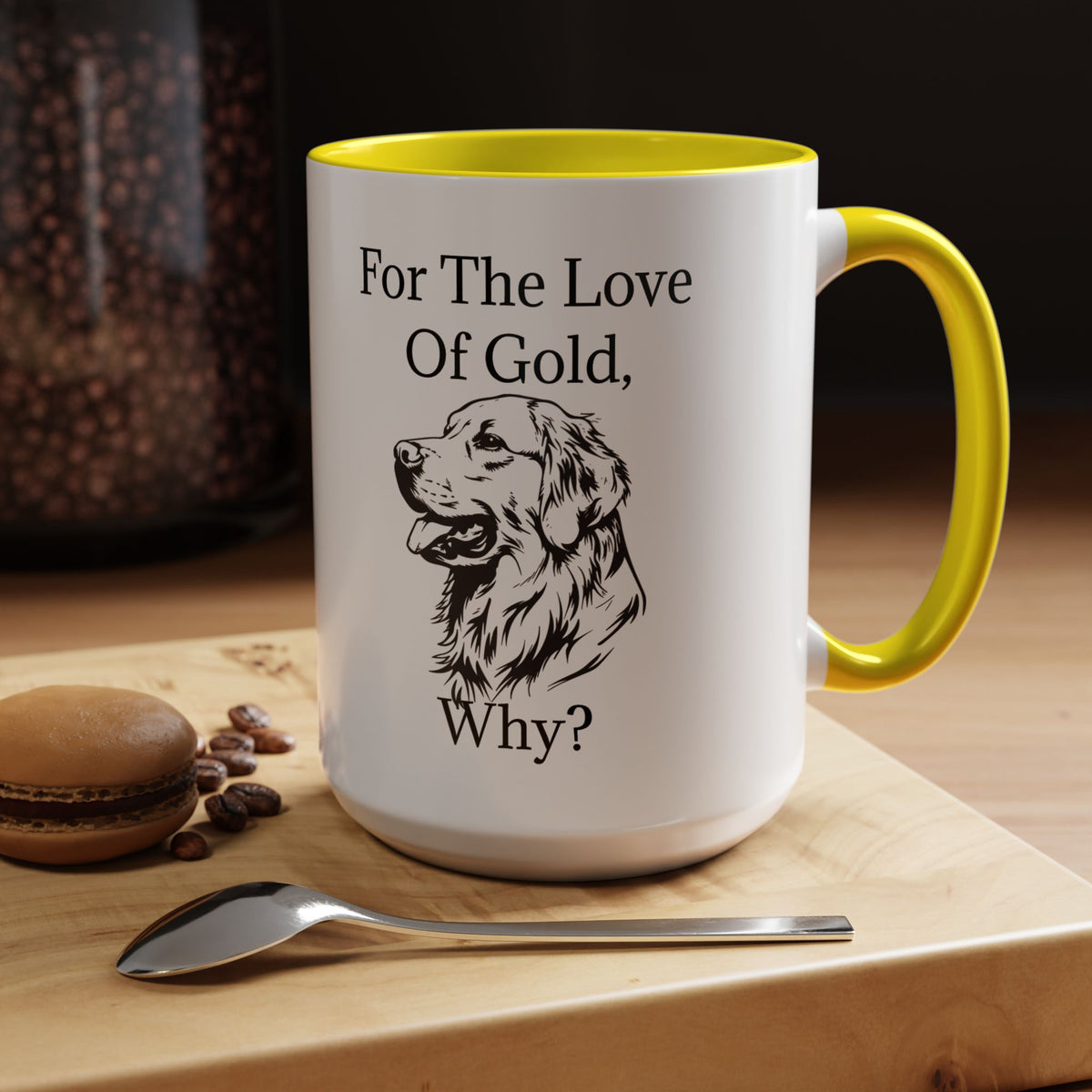 For The Love Of Gold 2-Tone Coffee Mug